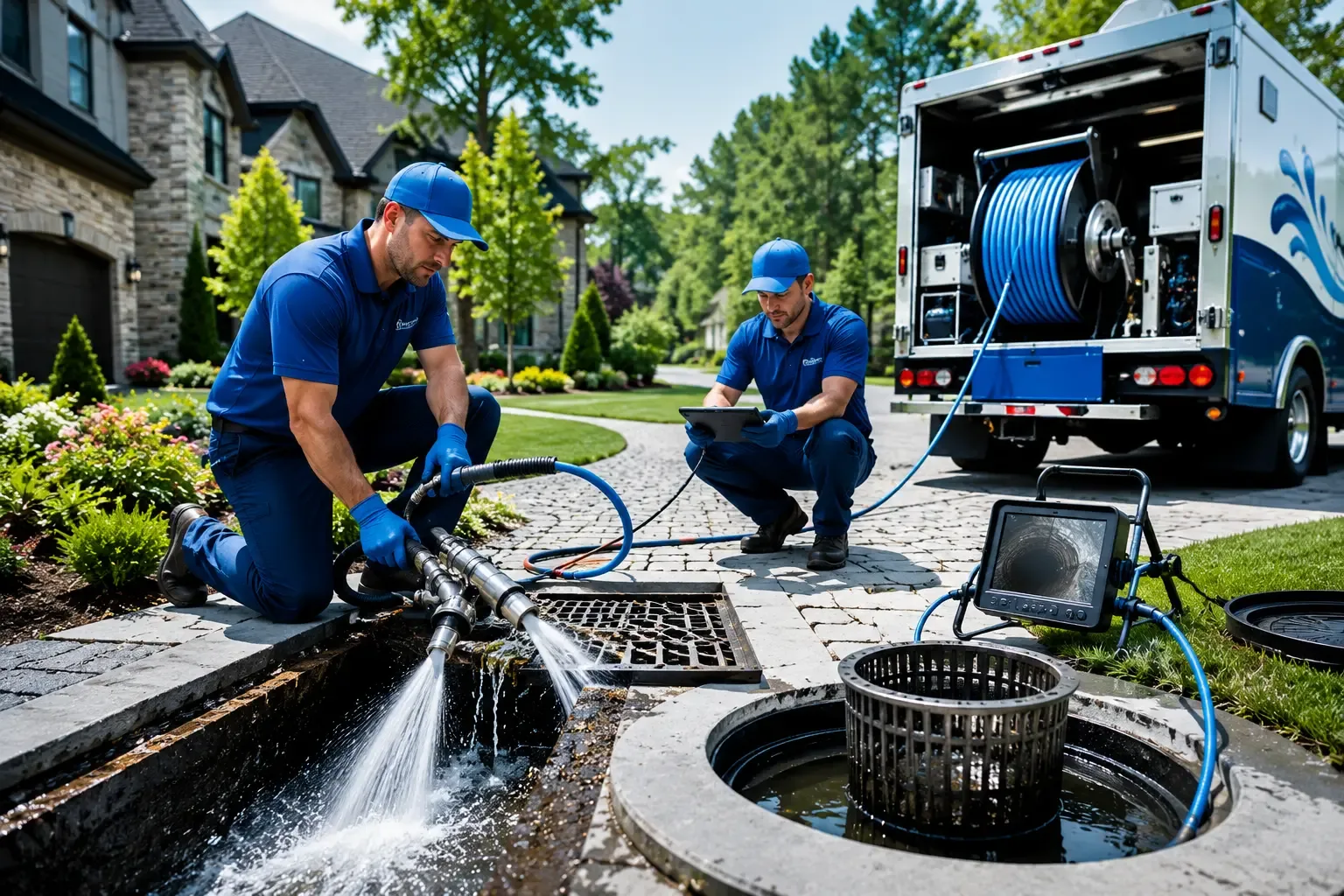 Local outdoor drain cleaning professionals in Thurmond, WV